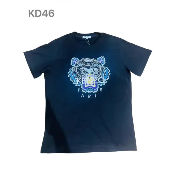 Kenzo Tiger Graphic Navy T-Shirt - 1
