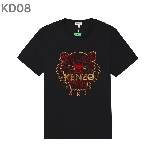 Kenzo Tiger Head Graphic Black T-Shirt - 3