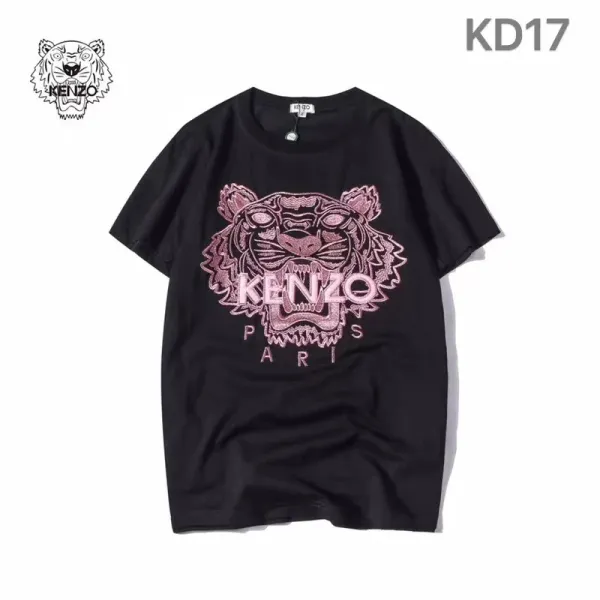 Kenzo Tiger Head Graphic Black T-Shirt - 11