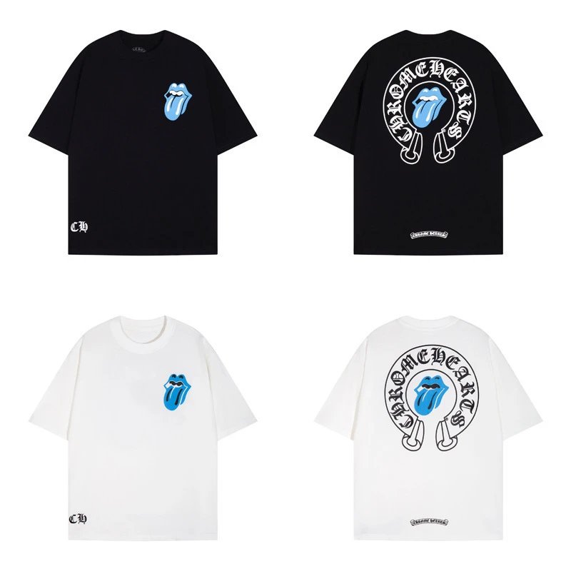 Chrome Hearts Floral Cross Logo White T-Shirt - 16