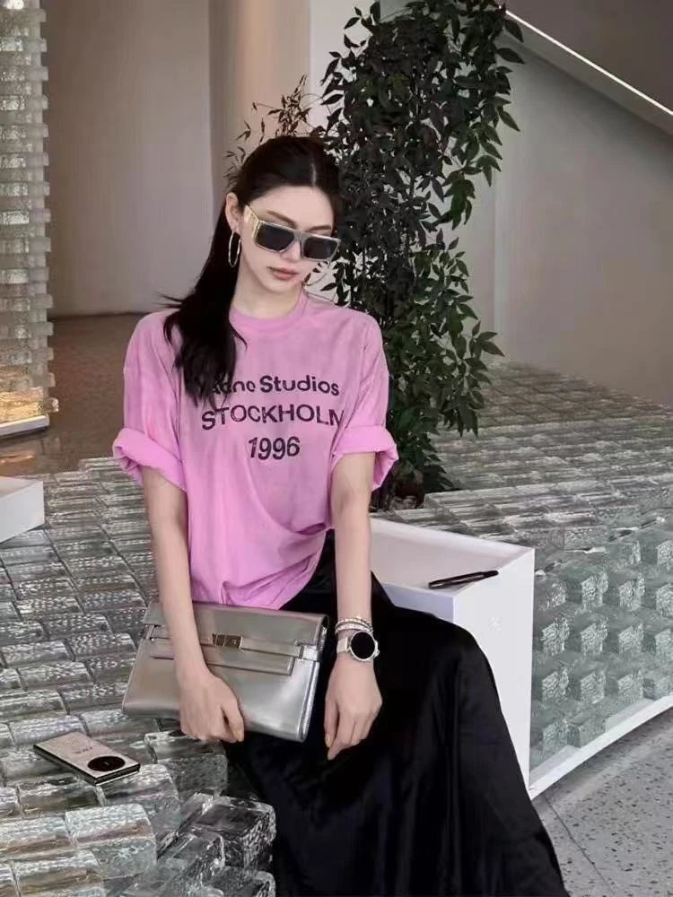 Acne Studios Stockholm 1996 Oversized T-Shirt Black - 5