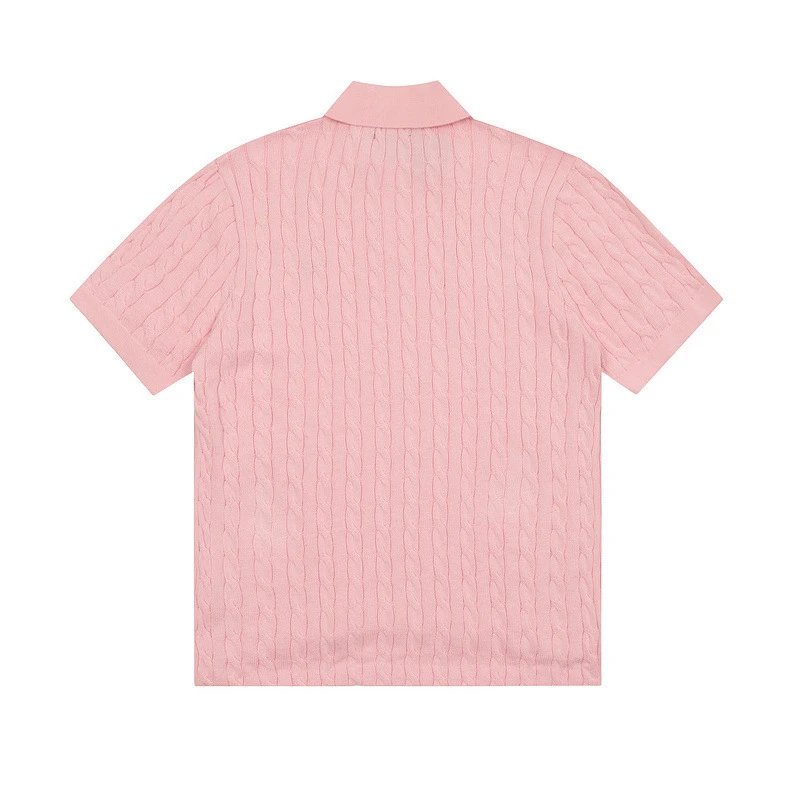 Polo Ralph Lauren Cable Knit Polo White Polo Shirt - 41