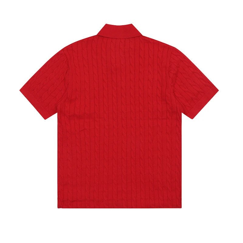 Polo Ralph Lauren Cable Knit Polo White Polo Shirt - 43