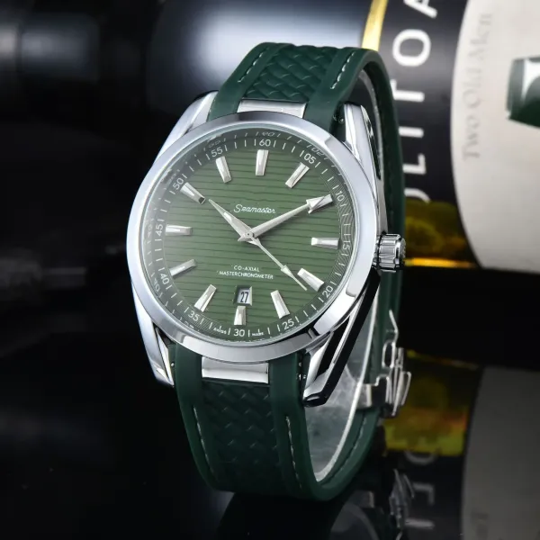 Omega Seamaster Aqua Terra Green Dial Mechanical Watch Watches - 1