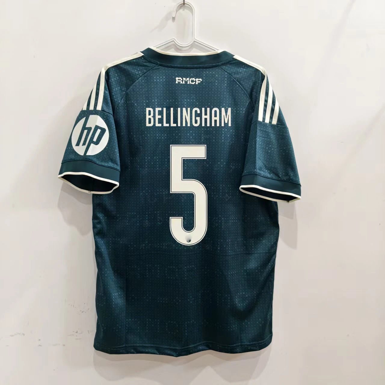 Real Madrid x Adidas Away Jersey 2023-24 Vini Jr. #7 Dark Green Football Jersey - 4