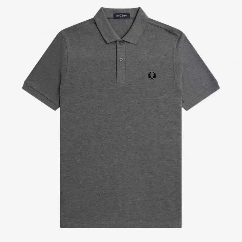 Fred Perry Twin Tipped Polo Gray Polo Shirt - 11