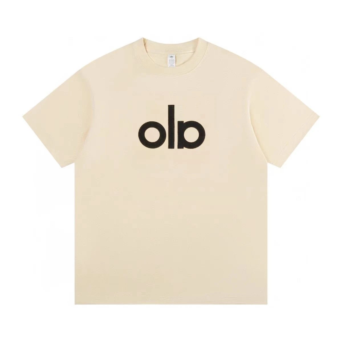 Alo Logo Graphic T-Shirt White Pink - 13