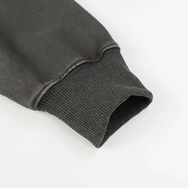 Design Oversized Hoodie Charcoal Gray Hoodie - 7