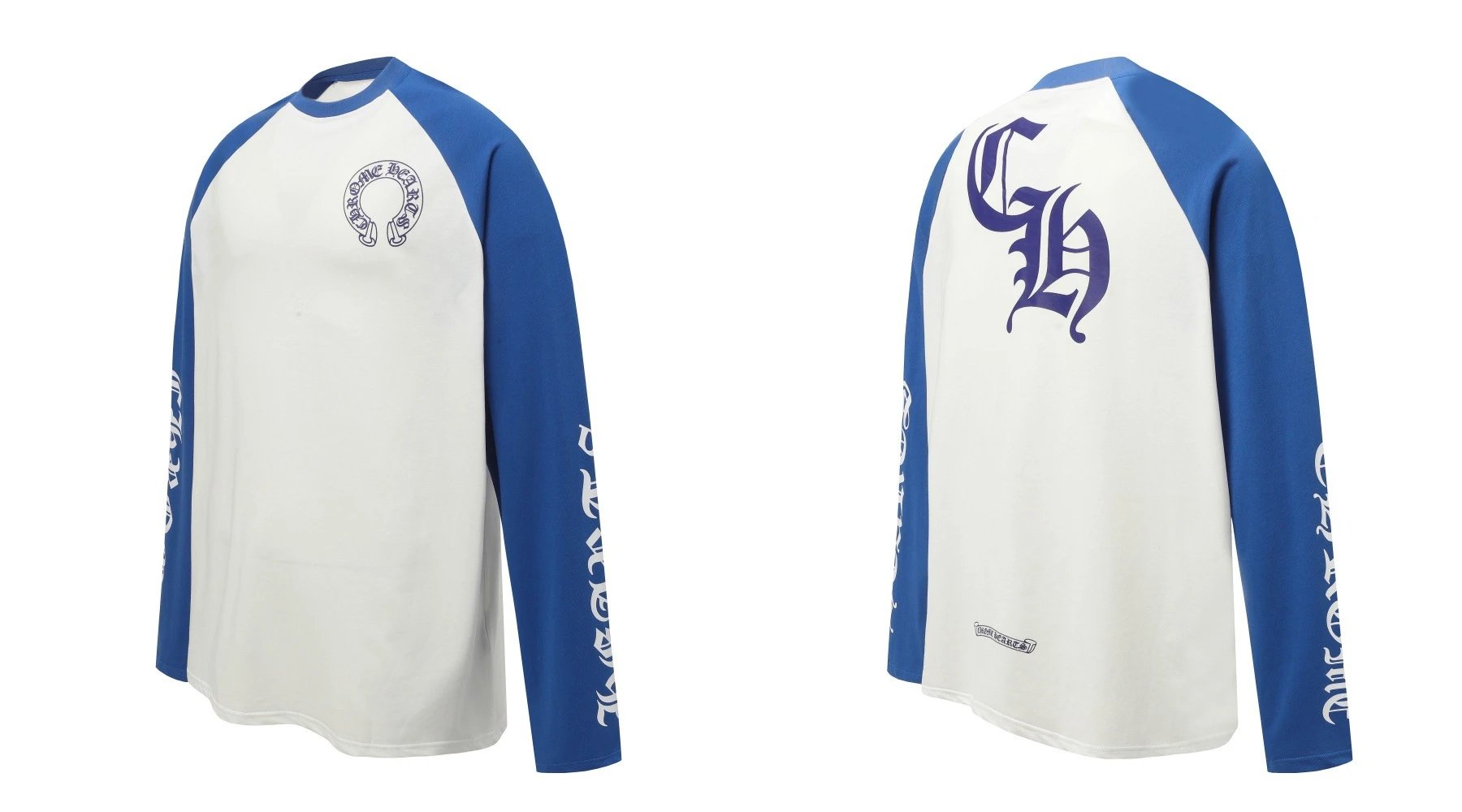 Chrome Hearts Multi-Logo Long Sleeve T-Shirt White - 9
