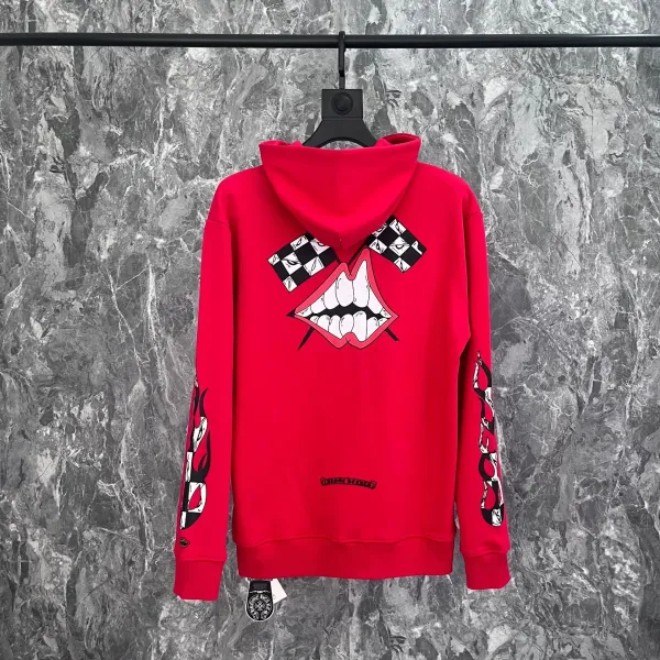Chrome Hearts Space Graphic Hoodie Blue - 37