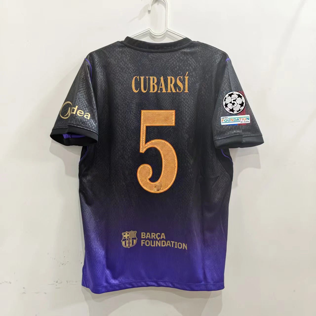FC Barcelona Raphinha #11 Third Jersey Purple Gradient - 10