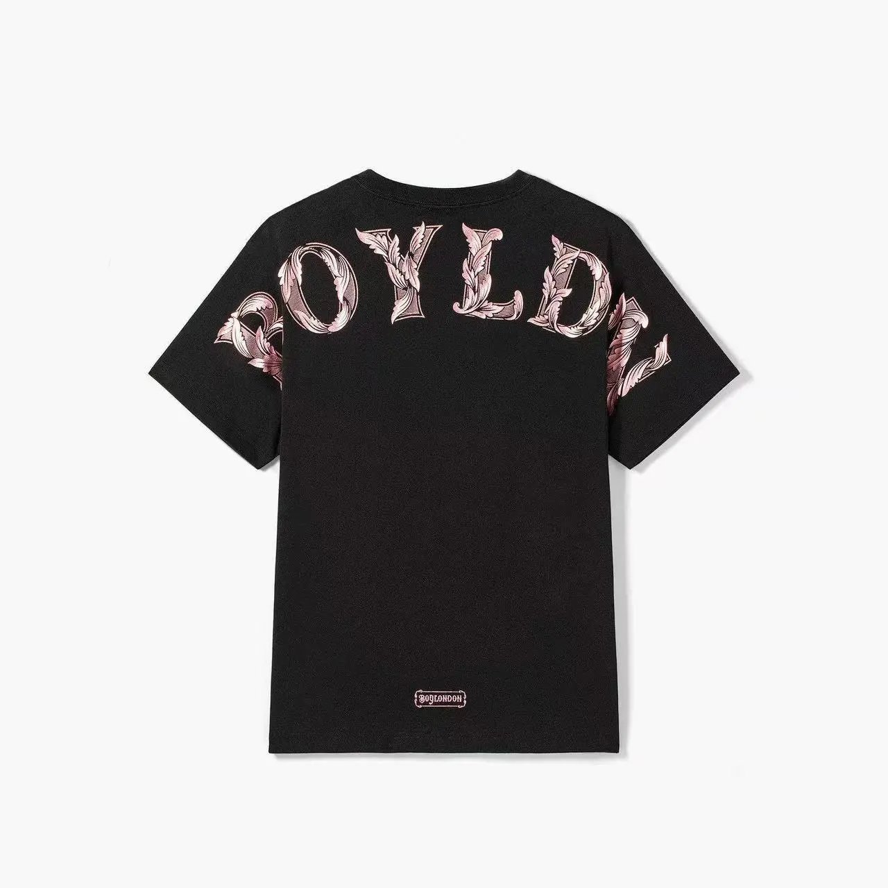 Design Boy London Eagle & Cards Graphic Black T-Shirt T-Shirts - 14