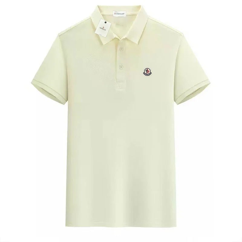 Moncler Classic Logo Polo Black Polo Tops.polo - 7