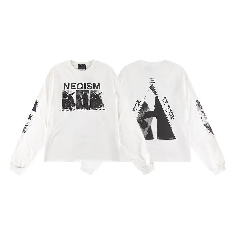 Design El Pico Long Sleeve Graphic Tee Off-White T-Shirts - 3