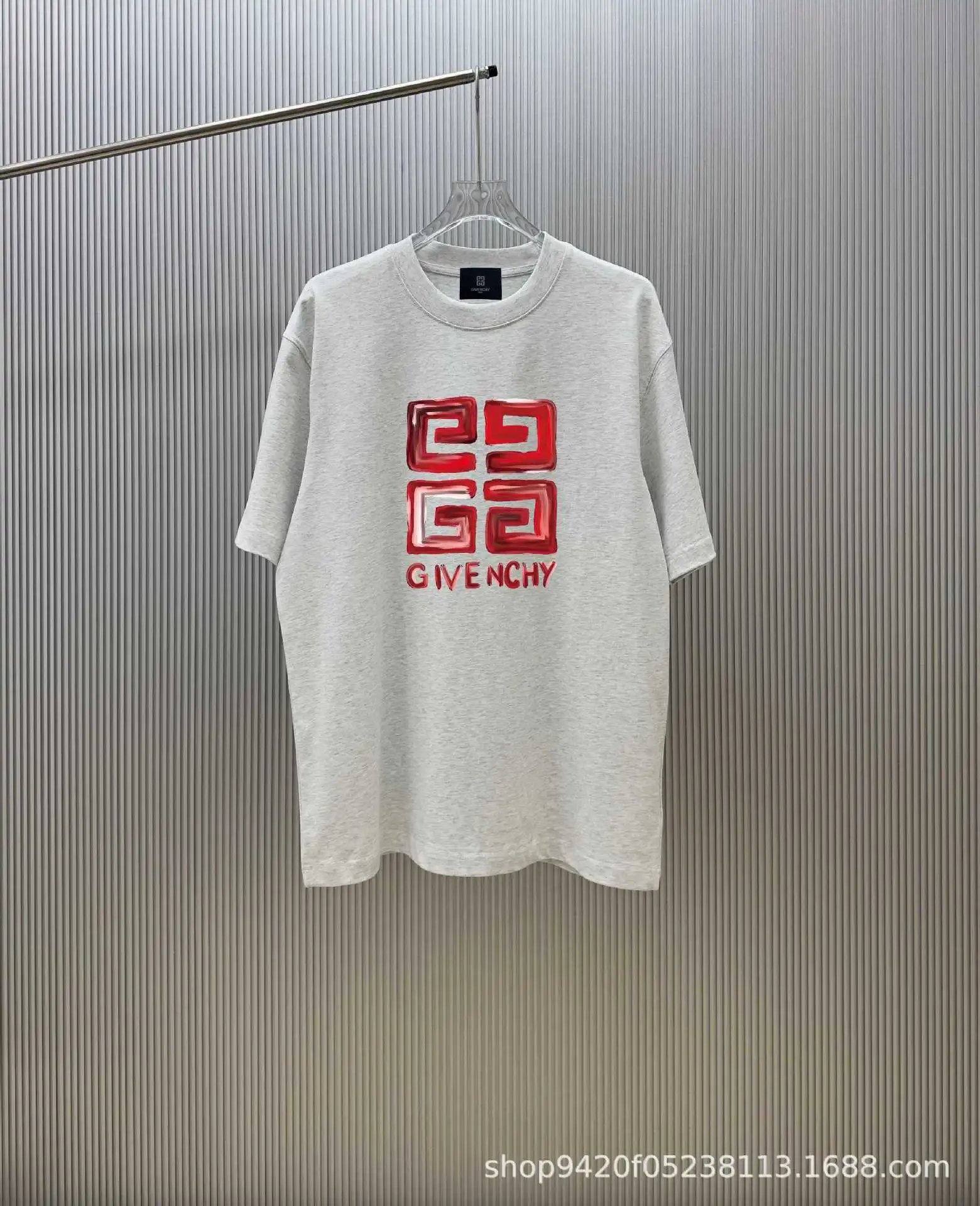 Givenchy 4G Logo Print Black T-Shirt - 4
