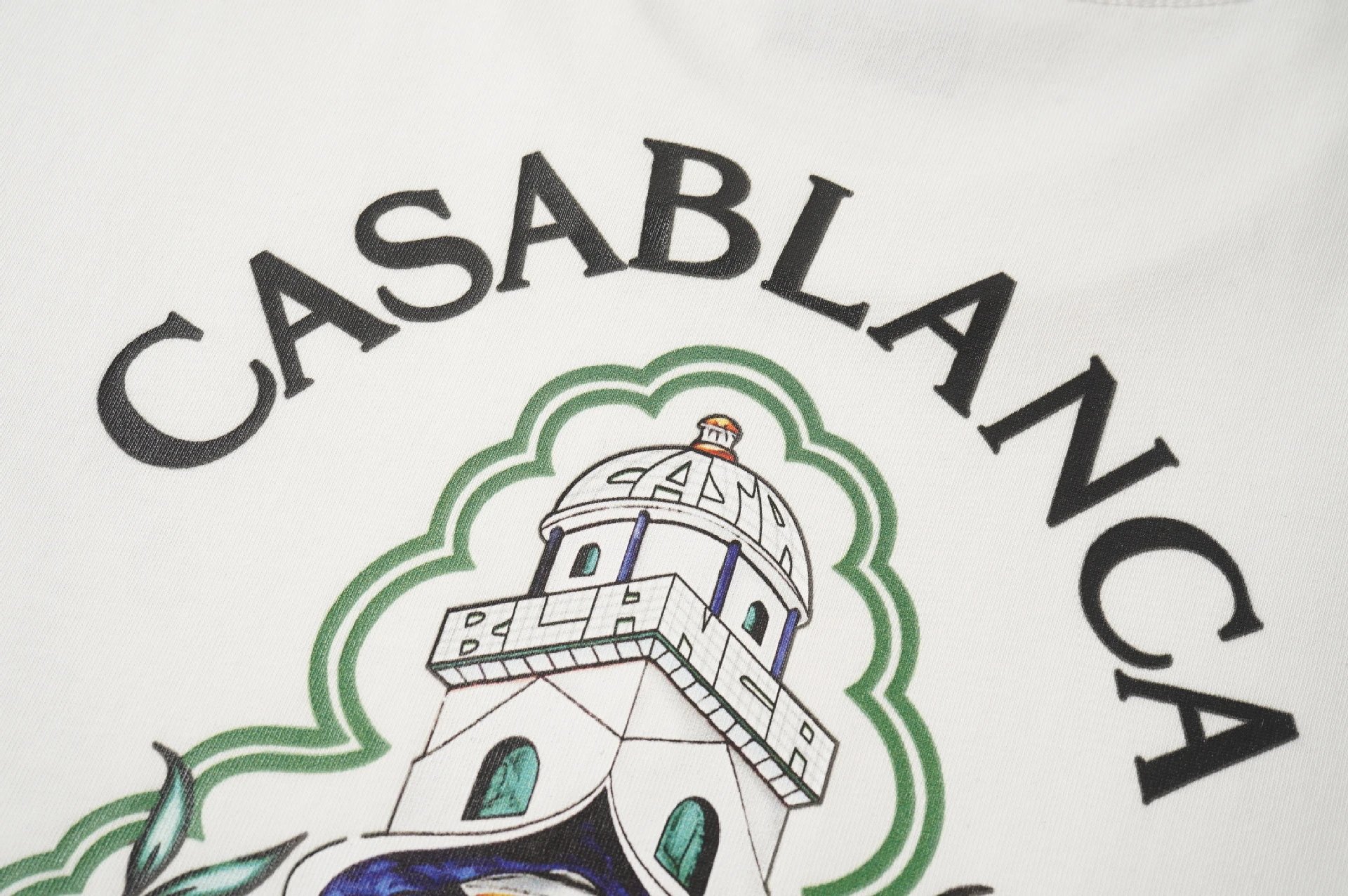 Casa Way Flamingo Tennis Graphic T-Shirt Black - 10