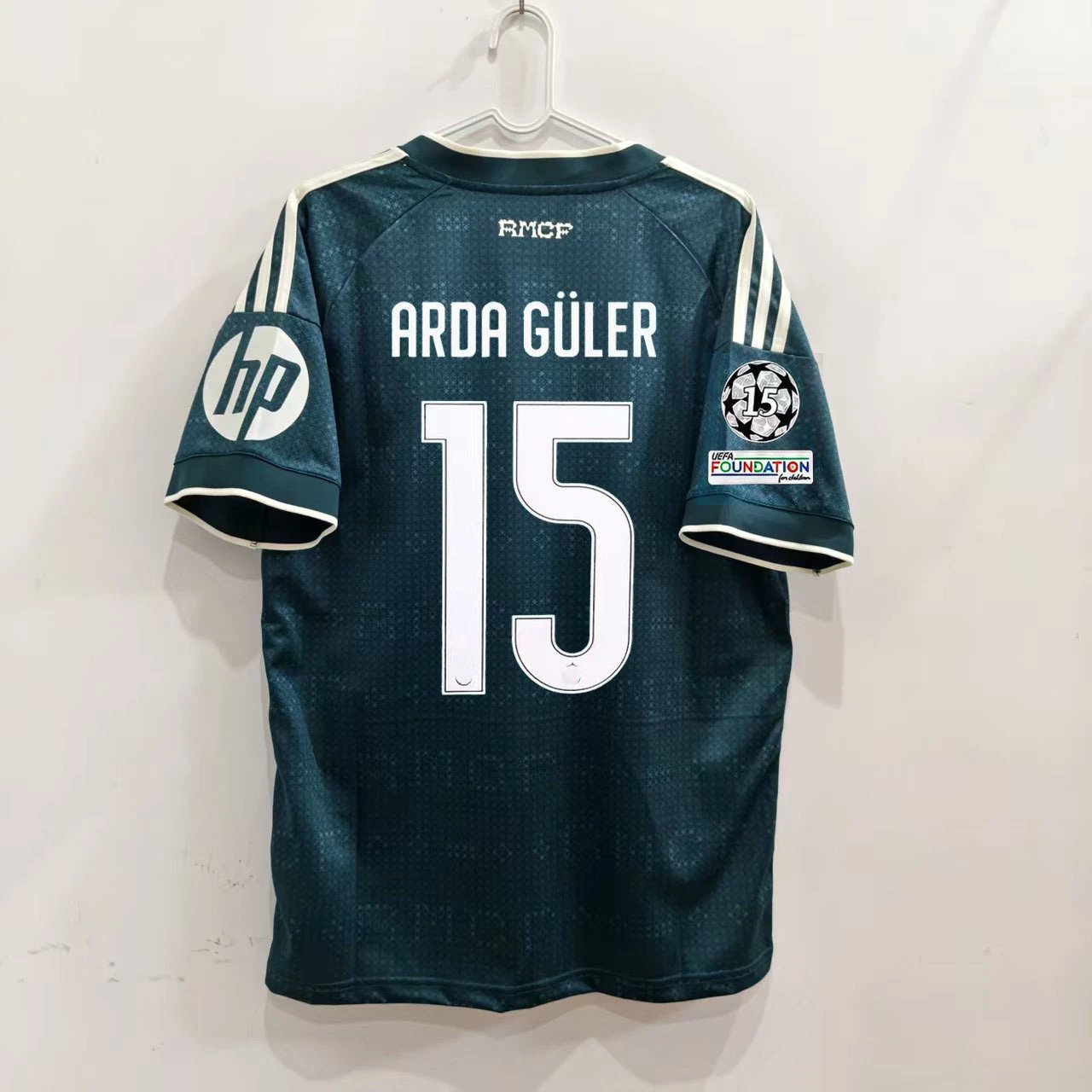 Real Madrid x Adidas Away Jersey 2023-24 Vini Jr. #7 Dark Green Football Jersey - 14