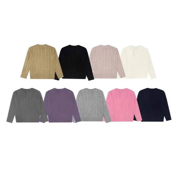 Polo Ralph Lauren Cable Knit Sweater Yellow - 5