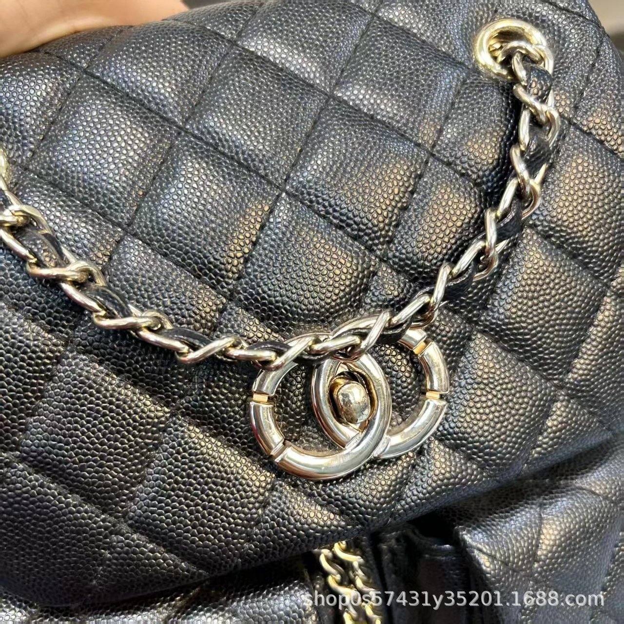 Chanel Mini Backpack Pink Quilted Lambskin with CC Logo Chain Strap - 7