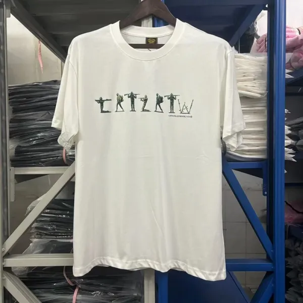 Corteiz T-Shirt White Graphic Print T-Shirt - 1