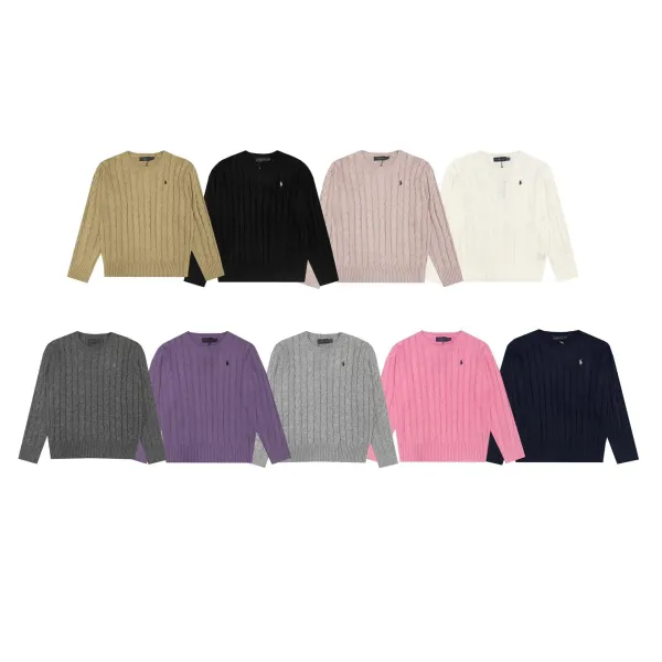 Polo Ralph Lauren Cable Knit Sweater Yellow - 4