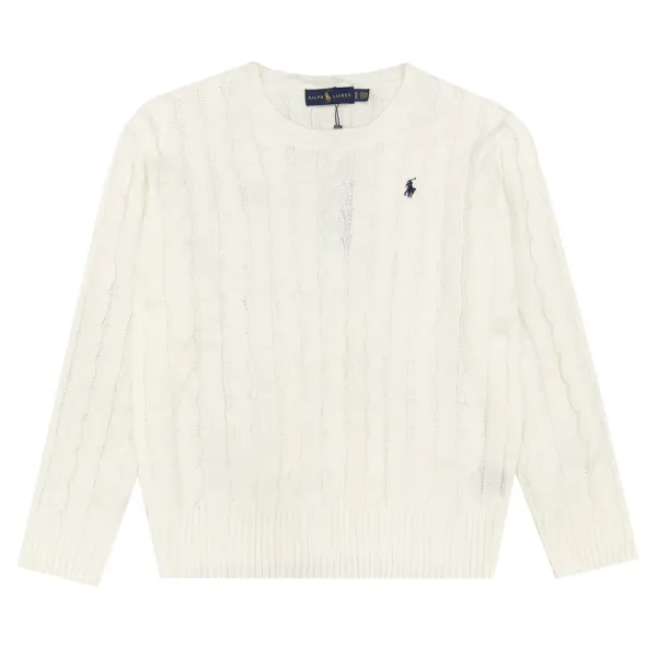 Polo Ralph Lauren Cable Knit Sweater Yellow - 16