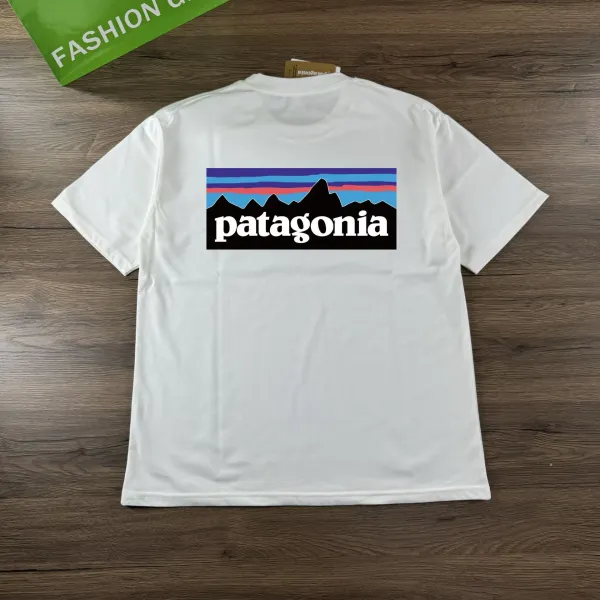 Patagonia P-6 Logo Responsibili-Tee Olive Green T-Shirt - 5