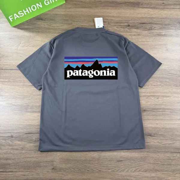 Patagonia P-6 Logo Responsibili-Tee Olive Green T-Shirt - 7