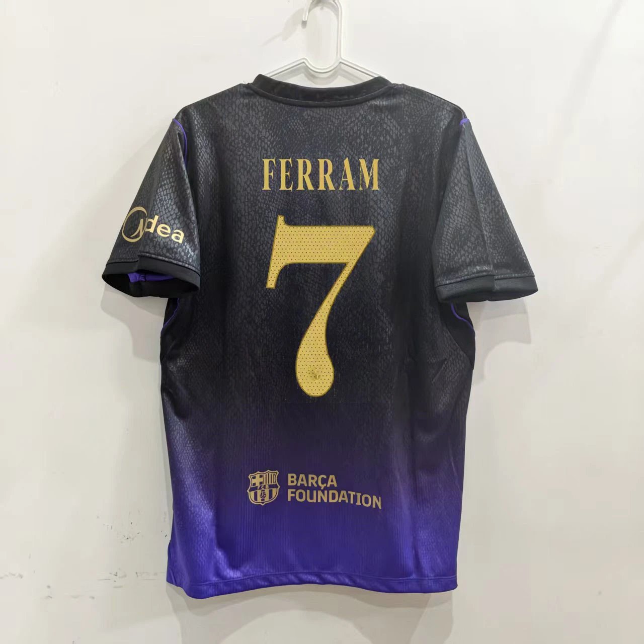 FC Barcelona Raphinha #11 Third Jersey Purple Gradient - 7