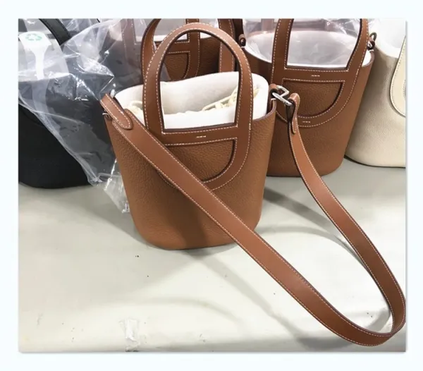 Jacquemus Le Chiquito Bucket Bag Beige Handbag - 19