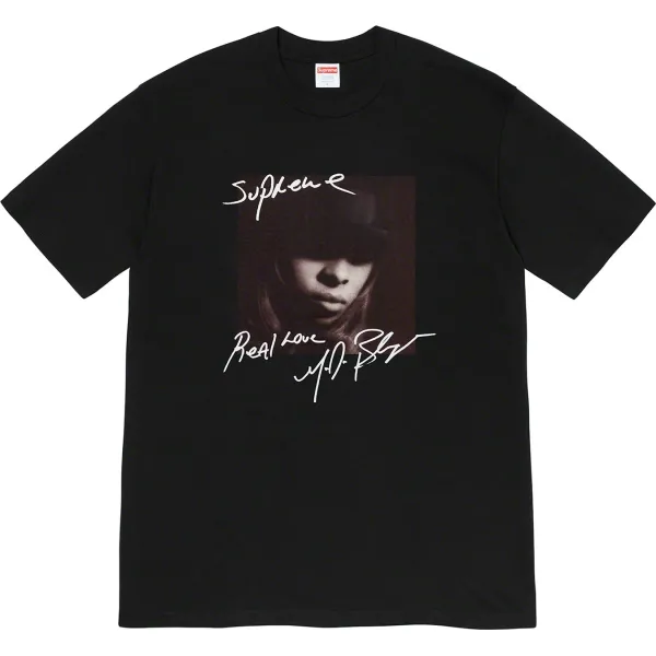Supreme Sade 'Real Love' Album Art T-Shirt Black - 1