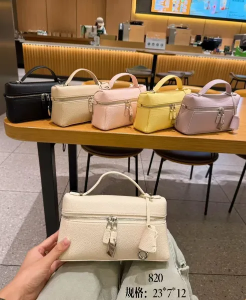 Design Mini Box Bag Lemon Yellow Handbag - 13