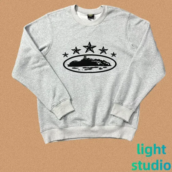 Design Island Stars Gray Hoodie - 1