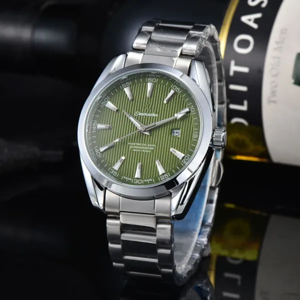 Omega Seamaster Aqua Terra Green Dial Mechanical Watch Watches - 11