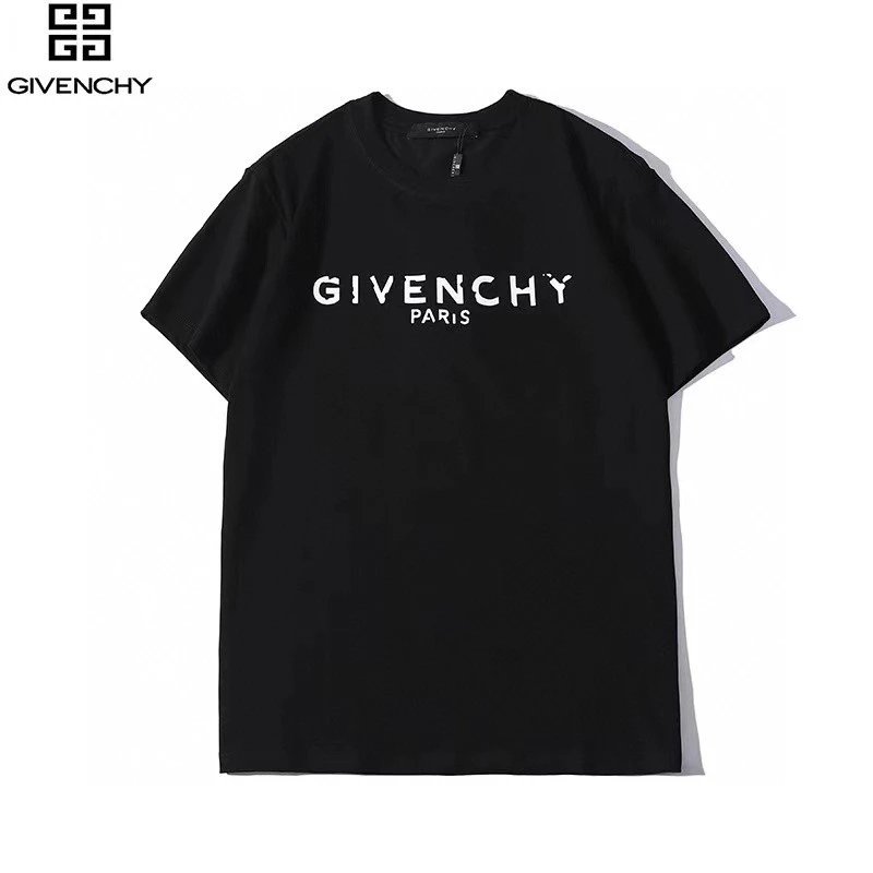 Givenchy Logo Print Black T-Shirt - 1