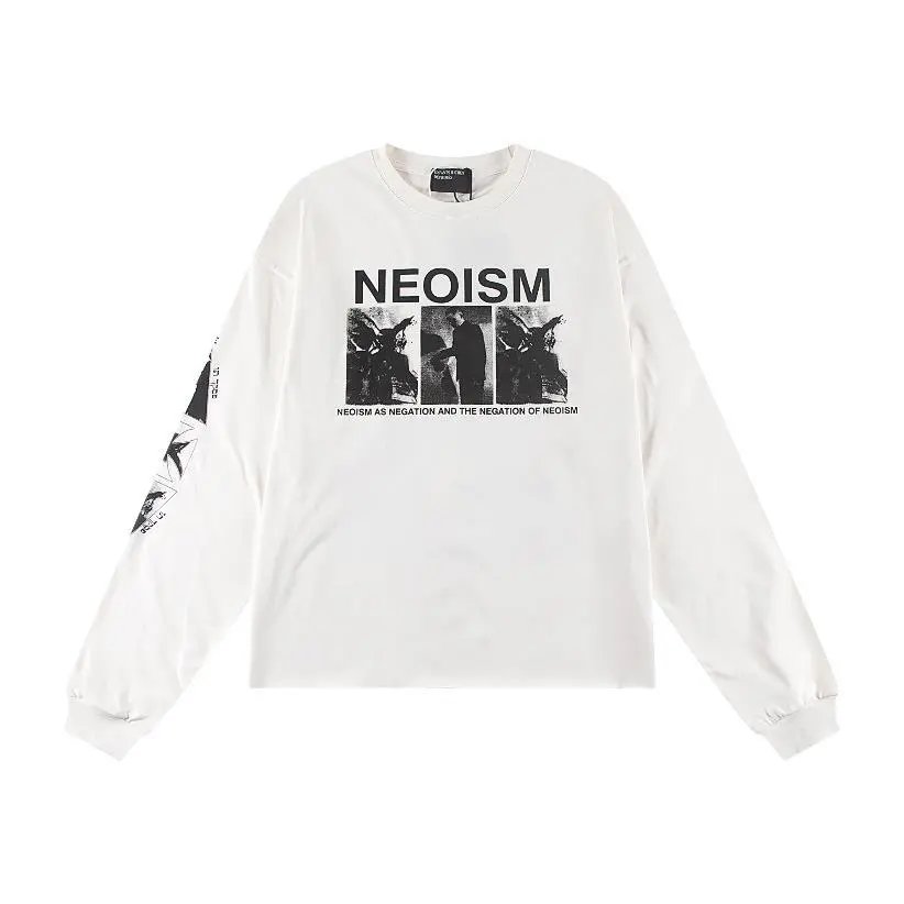 Design El Pico Long Sleeve Graphic Tee Off-White T-Shirts - 4
