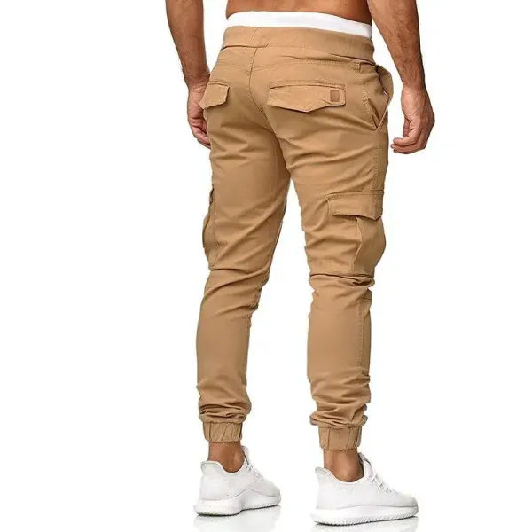 Design Cargo Jogger Pants Gray Pants - 10