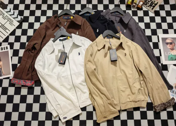 Polo Ralph Lauren Paisley-Trimmed Brown Bomber Jacket - 3