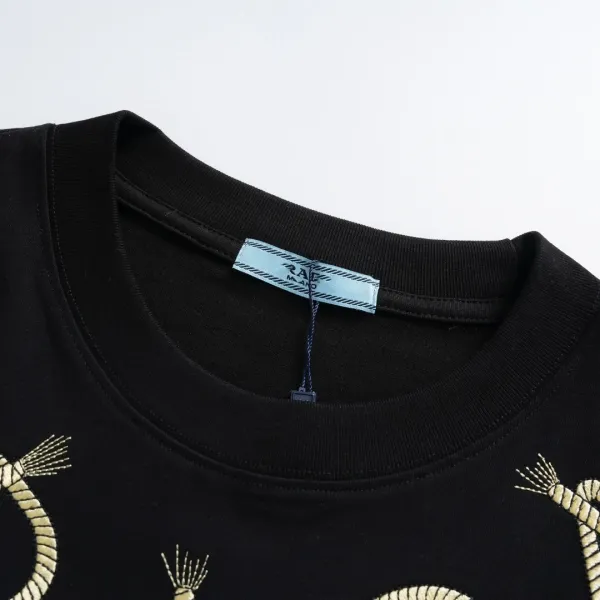 Prada Zip Pocket Black T-Shirt - 18