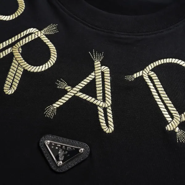 Prada Zip Pocket Black T-Shirt - 19