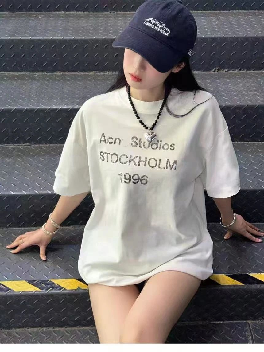 Acne Studios Stockholm 1996 Oversized T-Shirt Black - 3