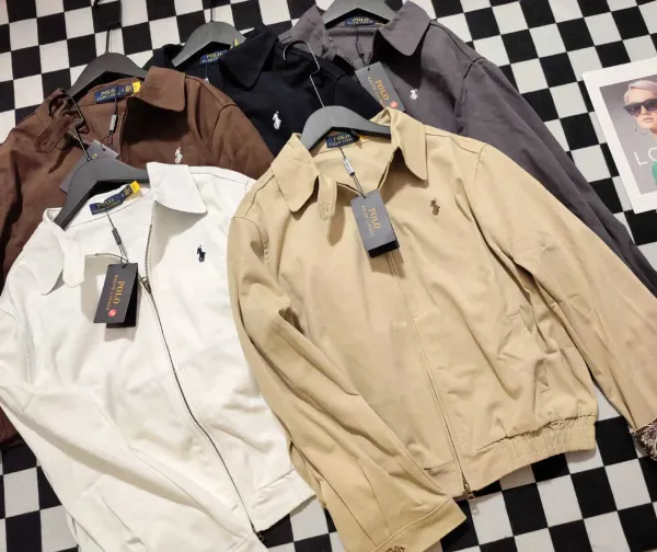 Polo Ralph Lauren Paisley-Trimmed Brown Bomber Jacket - 8