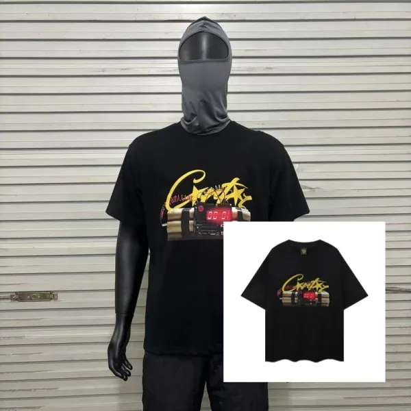 Design Bomb Timer Graphic T-Shirt Black - 1
