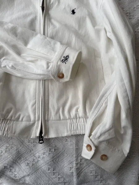Polo Ralph Lauren Paisley-Trimmed Brown Bomber Jacket - 16