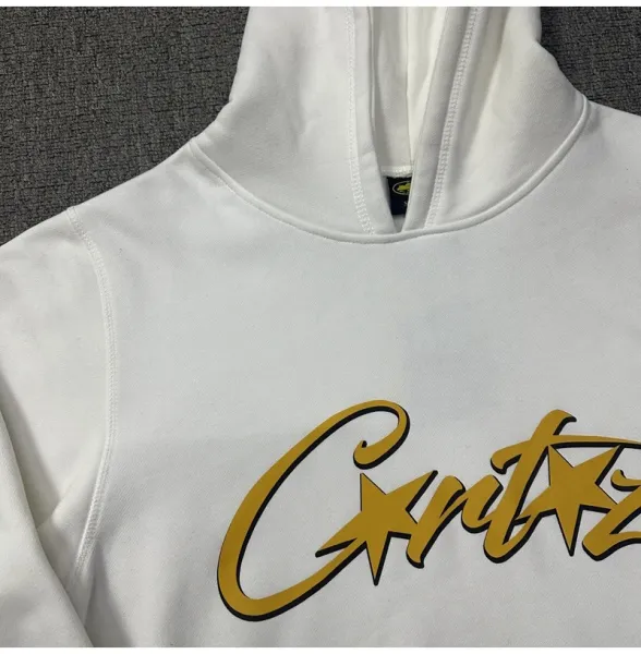 Design Script Logo Hoodie and Sweatpants Set White Gold - 20