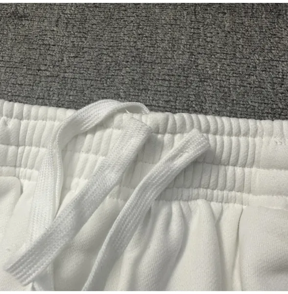 Design Script Logo Hoodie and Sweatpants Set White Gold - 28