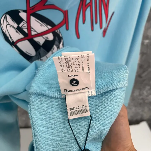 Chrome Hearts Space Graphic Hoodie Blue - 21