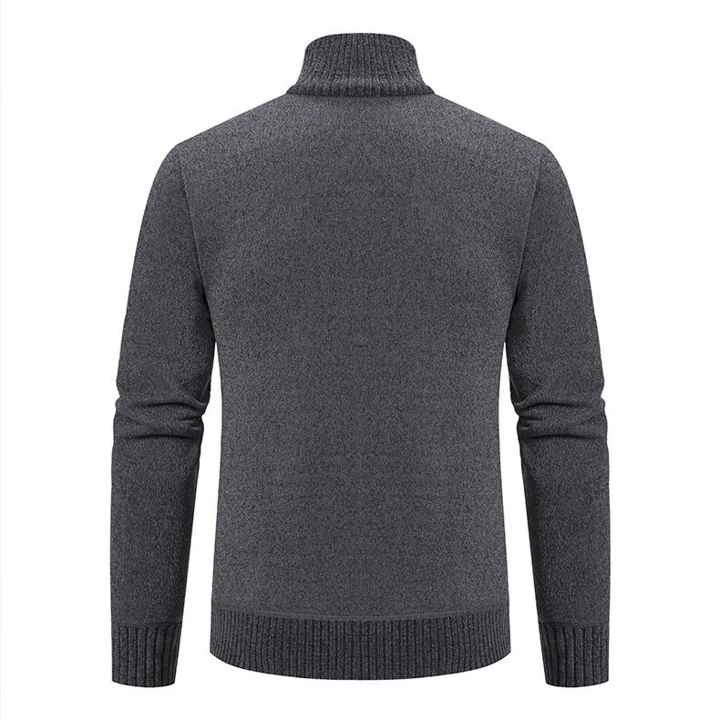 Design Hankesen Zip-Up Knit Cardigan Black Outerwear.cardigan - 13