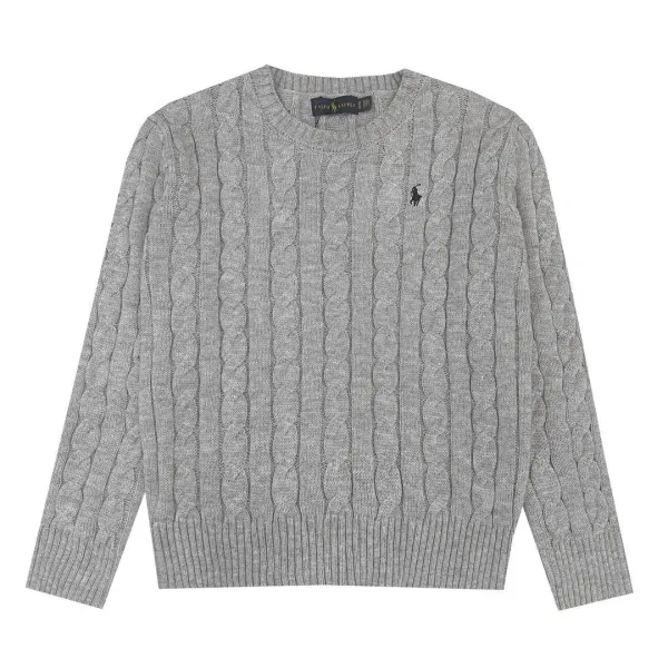 Polo Ralph Lauren Cable Knit Sweater Yellow - 13