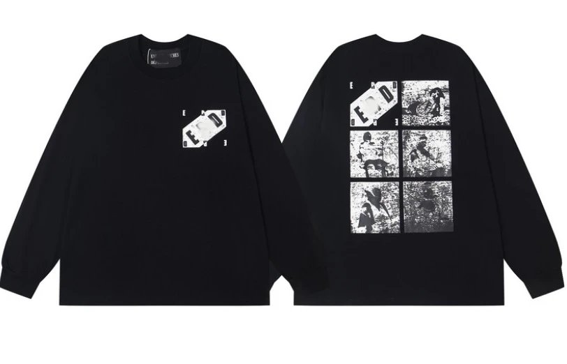 ER032黑长袖T